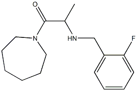 1-(azepan-1-yl)-2-{[(2-fluorophenyl)methyl]amino}propan-1-one|