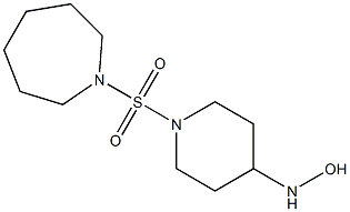 1-(azepane-1-sulfonyl)piperidine-4-hydroxylamine