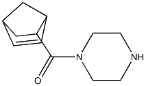 1-(bicyclo[2.2.1]hept-5-en-2-ylcarbonyl)piperazine Struktur