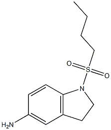 1-(butane-1-sulfonyl)-2,3-dihydro-1H-indol-5-amine