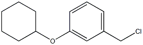 1-(chloromethyl)-3-(cyclohexyloxy)benzene