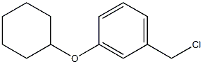 1-(chloromethyl)-3-(cyclohexyloxy)benzene Structure