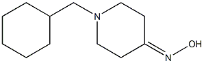 1-(cyclohexylmethyl)piperidin-4-one oxime Struktur