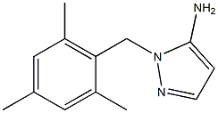 1-(mesitylmethyl)-1H-pyrazol-5-amine Structure