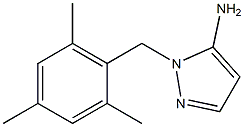 1-(mesitylmethyl)-1H-pyrazol-5-amine 结构式