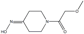 1-(methoxyacetyl)piperidin-4-one oxime,,结构式