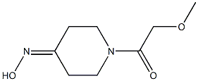 1-(methoxyacetyl)piperidin-4-one oxime Struktur