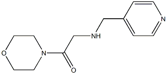 1-(morpholin-4-yl)-2-[(pyridin-4-ylmethyl)amino]ethan-1-one|