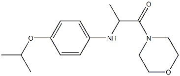 1-(morpholin-4-yl)-2-{[4-(propan-2-yloxy)phenyl]amino}propan-1-one