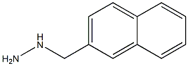 1-(naphthalen-2-ylmethyl)hydrazine Structure