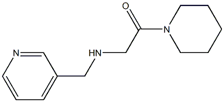 1-(piperidin-1-yl)-2-[(pyridin-3-ylmethyl)amino]ethan-1-one|