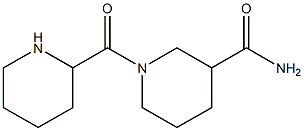 1-(piperidin-2-ylcarbonyl)piperidine-3-carboxamide