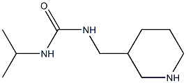 1-(piperidin-3-ylmethyl)-3-propan-2-ylurea 结构式