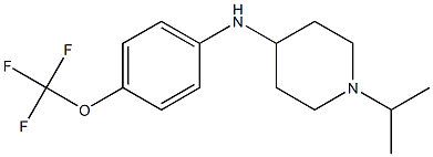  1-(propan-2-yl)-N-[4-(trifluoromethoxy)phenyl]piperidin-4-amine