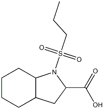 1-(propylsulfonyl)octahydro-1H-indole-2-carboxylic acid|