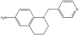 1-(pyridin-4-ylmethyl)-1,2,3,4-tetrahydroquinolin-6-amine Structure