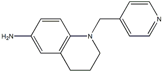 1-(pyridin-4-ylmethyl)-1,2,3,4-tetrahydroquinolin-6-amine Struktur