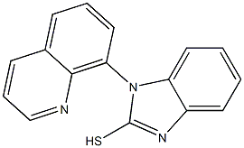 1-(quinolin-8-yl)-1H-1,3-benzodiazole-2-thiol