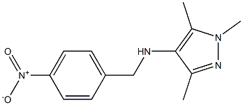 1,3,5-trimethyl-N-[(4-nitrophenyl)methyl]-1H-pyrazol-4-amine