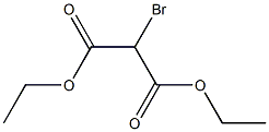 1,3-diethyl 2-bromopropanedioate 化学構造式