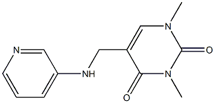 1,3-dimethyl-5-[(pyridin-3-ylamino)methyl]-1,2,3,4-tetrahydropyrimidine-2,4-dione