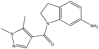 1-[(1,5-dimethyl-1H-pyrazol-4-yl)carbonyl]-2,3-dihydro-1H-indol-6-amine