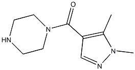 1-[(1,5-dimethyl-1H-pyrazol-4-yl)carbonyl]piperazine