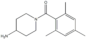 1-[(2,4,6-trimethylphenyl)carbonyl]piperidin-4-amine Structure