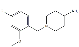 1-[(2,4-dimethoxyphenyl)methyl]piperidin-4-amine|