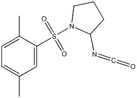  1-[(2,5-dimethylbenzene)sulfonyl]-2-isocyanatopyrrolidine