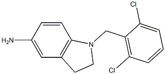  1-[(2,6-dichlorophenyl)methyl]-2,3-dihydro-1H-indol-5-amine