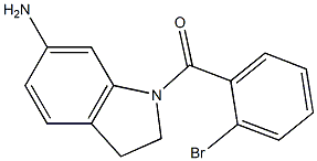  1-[(2-bromophenyl)carbonyl]-2,3-dihydro-1H-indol-6-amine