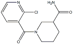  1-[(2-chloropyridin-3-yl)carbonyl]piperidine-3-carboxamide