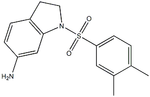 1-[(3,4-dimethylbenzene)sulfonyl]-2,3-dihydro-1H-indol-6-amine