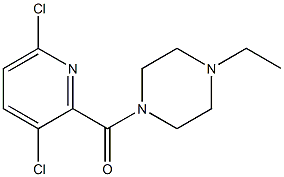 1-[(3,6-dichloropyridin-2-yl)carbonyl]-4-ethylpiperazine