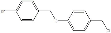  1-[(4-bromophenyl)methoxy]-4-(chloromethyl)benzene