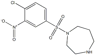 1-[(4-chloro-3-nitrobenzene)sulfonyl]-1,4-diazepane