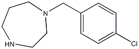 1-[(4-chlorophenyl)methyl]-1,4-diazepane Structure