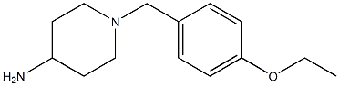 1-[(4-ethoxyphenyl)methyl]piperidin-4-amine Struktur