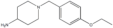 1-[(4-ethoxyphenyl)methyl]piperidin-4-amine,,结构式