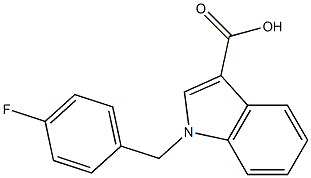  1-[(4-fluorophenyl)methyl]-1H-indole-3-carboxylic acid