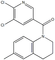 1-[(5,6-dichloropyridin-3-yl)carbonyl]-6-methyl-1,2,3,4-tetrahydroquinoline