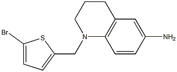  1-[(5-bromothiophen-2-yl)methyl]-1,2,3,4-tetrahydroquinolin-6-amine