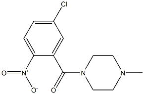 1-[(5-chloro-2-nitrophenyl)carbonyl]-4-methylpiperazine