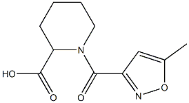 1-[(5-methyl-1,2-oxazol-3-yl)carbonyl]piperidine-2-carboxylic acid