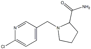  1-[(6-chloropyridin-3-yl)methyl]pyrrolidine-2-carboxamide