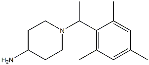 1-[1-(2,4,6-trimethylphenyl)ethyl]piperidin-4-amine