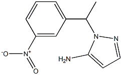  1-[1-(3-nitrophenyl)ethyl]-1H-pyrazol-5-amine