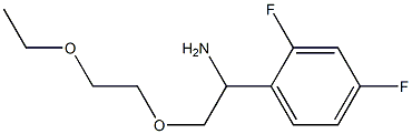 1-[1-amino-2-(2-ethoxyethoxy)ethyl]-2,4-difluorobenzene