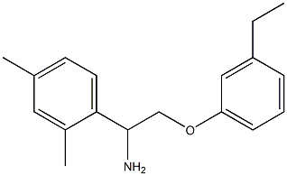 1-[1-amino-2-(3-ethylphenoxy)ethyl]-2,4-dimethylbenzene